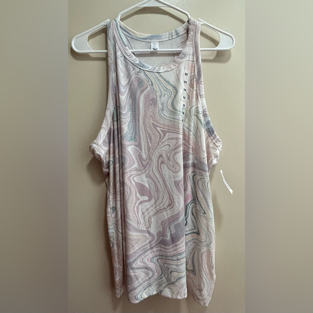 Old Navy Tie Dye Swirl Racerback Tank Top